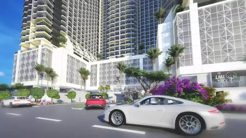 Seven City_Entrance View